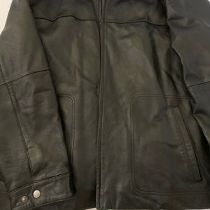 Leather Charles Klein Jacket